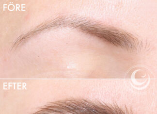 Cejas más anchas con lifting de cejas + sérum