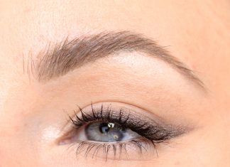 Brun sotad eyeliner, steg för steg + video