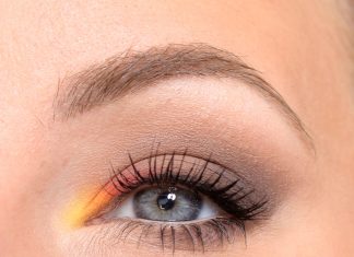 Maquillaje de otoño paso a paso con clics de color