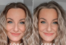 Utväxt-puder! Ljusa upp mörk utväxt i blont hår